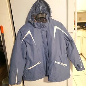 NWT Women's Light Blue Below Zero Winter Coat - 2XL